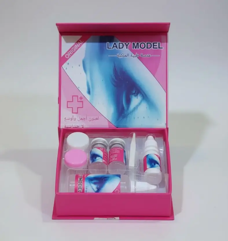 مجموعة عدسات لاصقة من ماركة LADY MODEL
